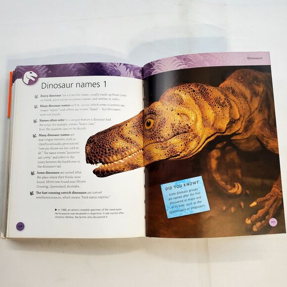 Encyclopedia Of Dinosaurs and Prehistoric Life Book by Miles Kelly - Paperback - Picture 4 of 8